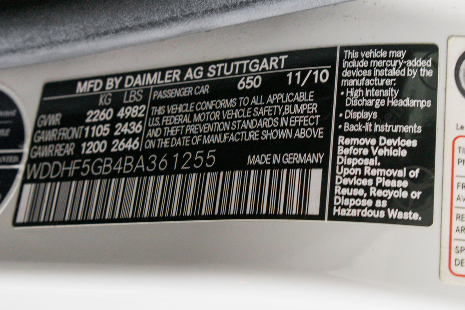 Mercedes-Benz E350 2011 - Image 25